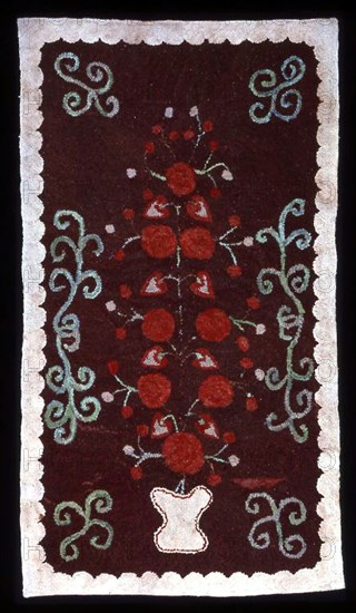 Rug, United States, 19th century. Creator: Unknown.