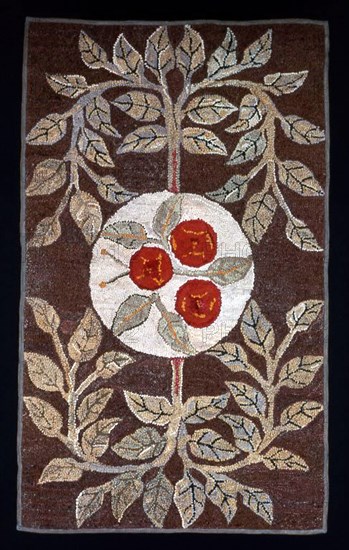 Rug, United States, 19th century. Creator: Unknown.