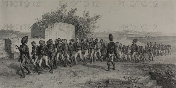 Turkish Recruits Near Smyrna, November 10, 1837, 1847. Creator: Auguste Raffet.