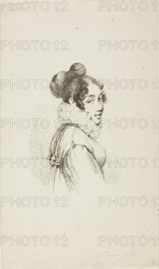 Portrait of a Young Lady, c. 1820. Creator: Vivant Denon.