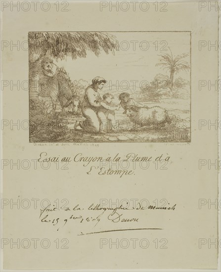 The Holy Family, 1809. Creator: Vivant Denon.