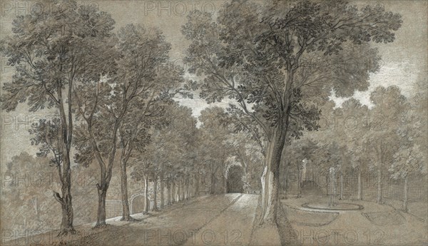 View of the Park at Arcueil, 1744. Creator: Jean-Baptiste Oudry.