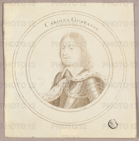 Carolus Gustavus, 1692. Creator: John Faber the Elder.