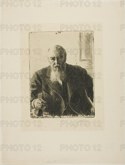 C. F. Liljevalch, 1909. Creator: Anders Leonard Zorn.