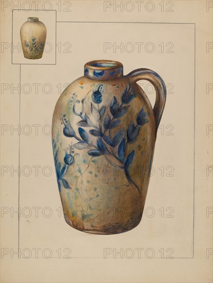 Jug, c. 1936. Creator: Anna Aloisi.