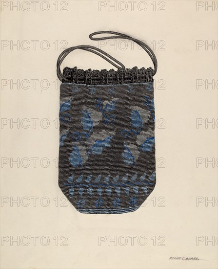 Bag, c. 1938. Creator: Frank C. Barks.