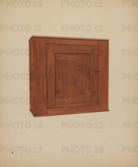 Shaker Medicine Chest, c. 1937. Creator: William Paul Childers.