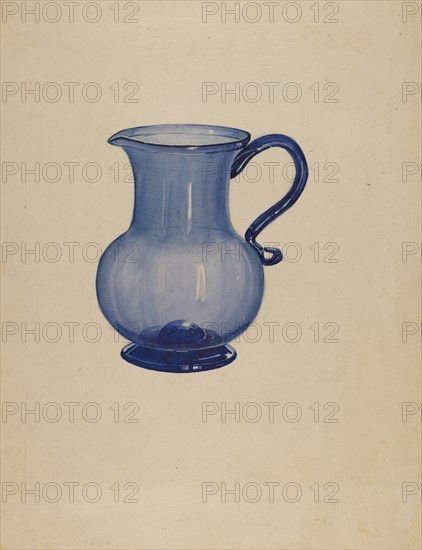 Creamer, c. 1940. Creator: John Dana.