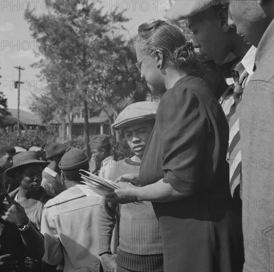 Possibly: Bethune-Cookman College, Daytona Beach, Florida, 1943. Creator: Gordon Parks.