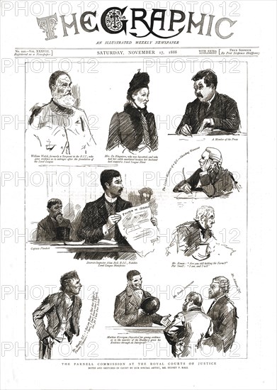 ''The Graphic, Front Cover Saturday November 17. 1888', 1888. Creator: Unknown.