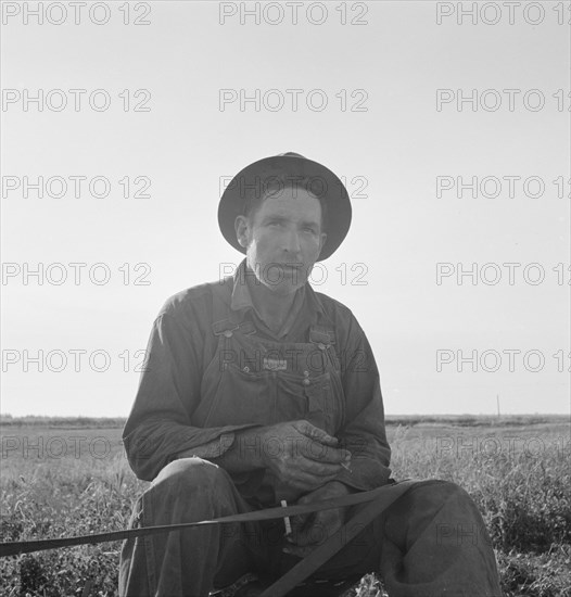 Mr. Roberts, FSA (Farm Security Administration) borrower. Owyhee project. Malheur County, Oregon.