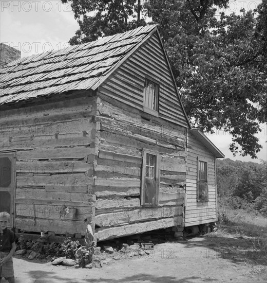 Home of chair factory worker. Orange County, North Carolina.