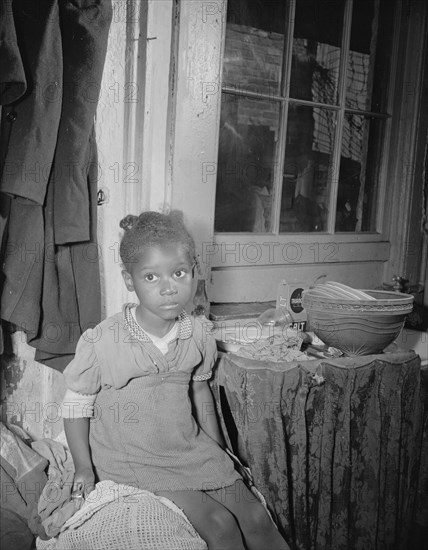 Washington, D.C. Young girl who lives near the Capitol.