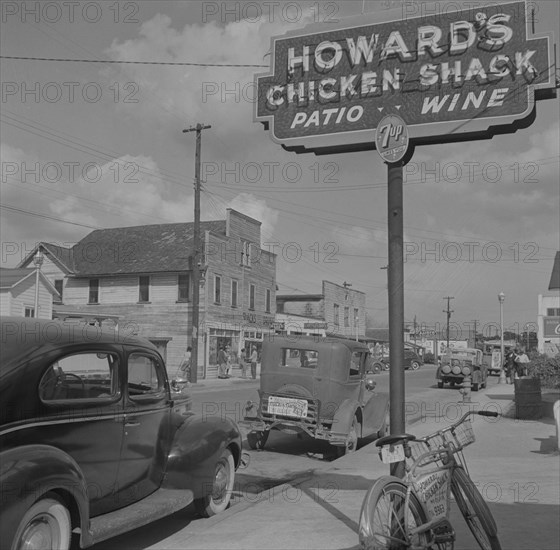 Daytona Beach, Florida. Street scene.