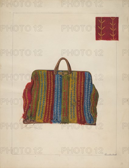 Carpet Bag, 1935/1942.