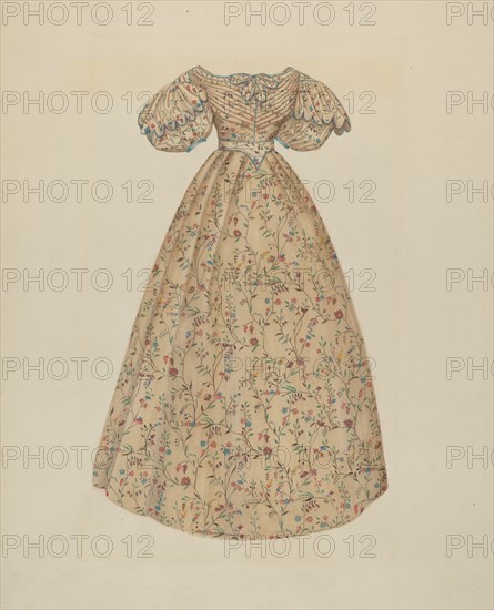 Dress, c. 1938.