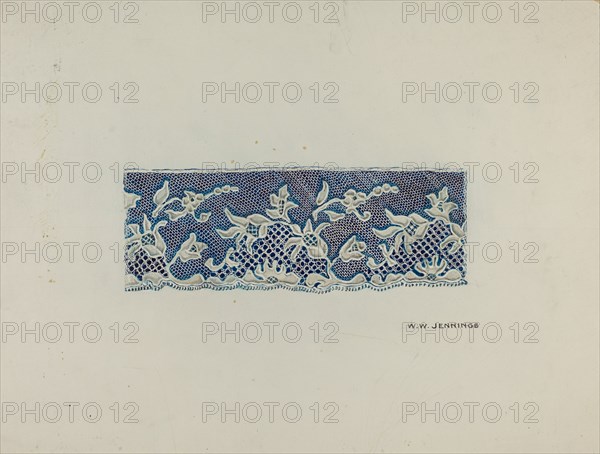 Lace Trim, 1935/1942. Creator: Walter W. Jennings.