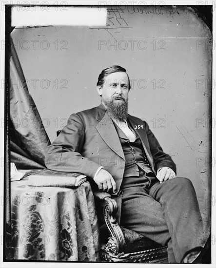 Mark Hill Dunnell of Minnesota, between 1860 and 1875. Creator: Unknown.