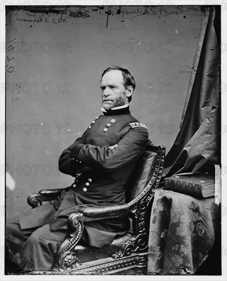 General William T. Sherman, US Army, 1869. Creator: Unknown.