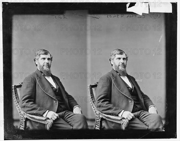 Augustus William Cutler of New York, 1865-1880. Creator: Unknown.