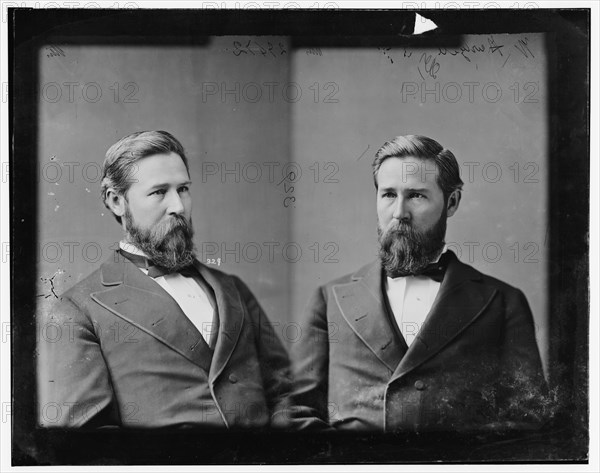 William Hartzell of Illinois, 1865-1880. Creator: Unknown.