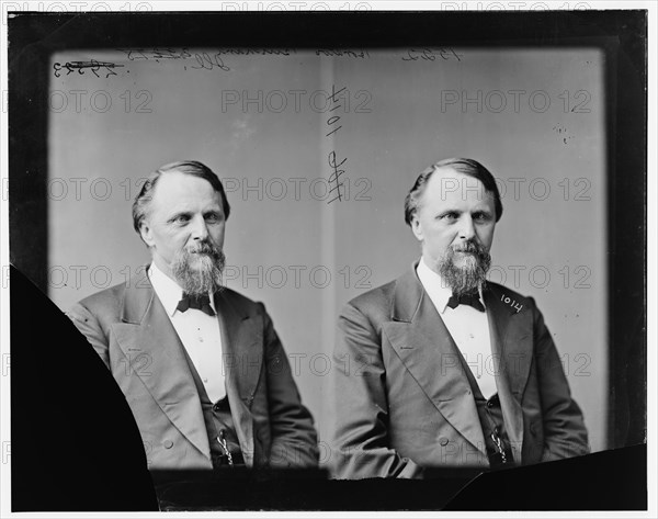 Horatio C. Burchard of Illinois, 1865-1880. Creator: Unknown.