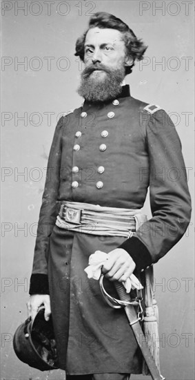 General George Stoneman Junior, between 1855 and 1865. Creator: Unknown.