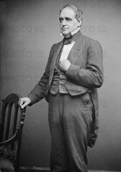 Hannibal Hamlin, between 1855 and 1865. Creator: Unknown.