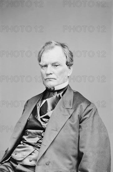 Benjamin Franklin Wade of Ohio, between 1855 and 1865. Creator: Unknown.