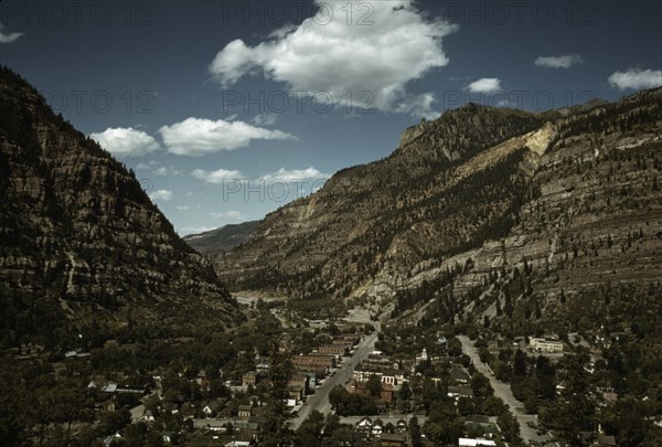 Ouray, Colorado, 1940. Creator: Russell Lee.