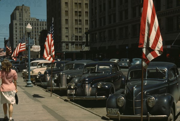 Lincoln, Nebraska, 1942. Creator: John Vachon.