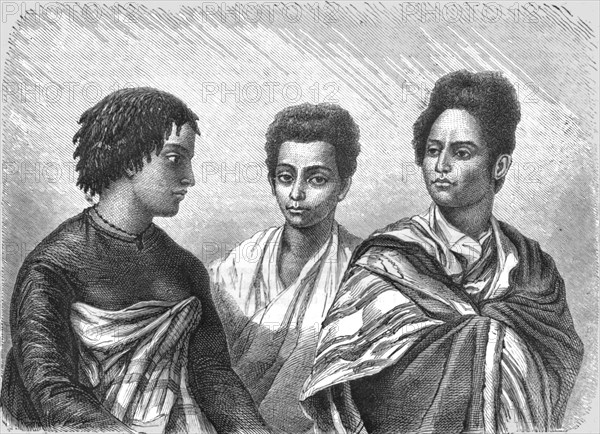 'Hovahs; Recent Explorations in Madagascar', 1875. Creator: Alfred Grandidier.