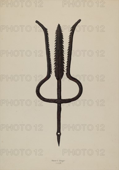 Eel Spear, 1938.