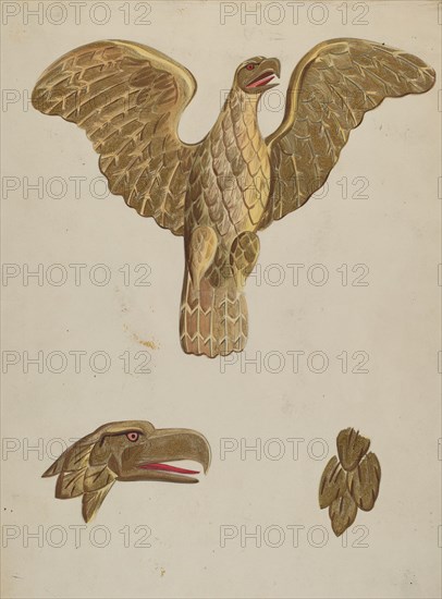 Gilt Eagle, c. 1936.