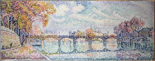 Le pont des Arts, 1928.