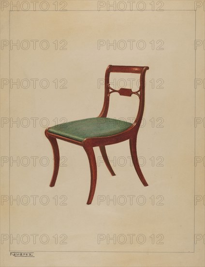 Side Chair, c. 1937.