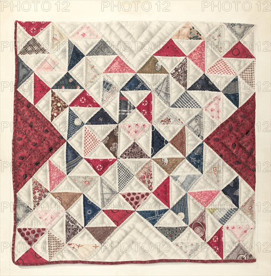 Patchwork Quilt, 1935/1942.