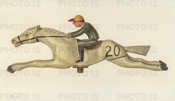 Horse and Jockey, c. 1939.