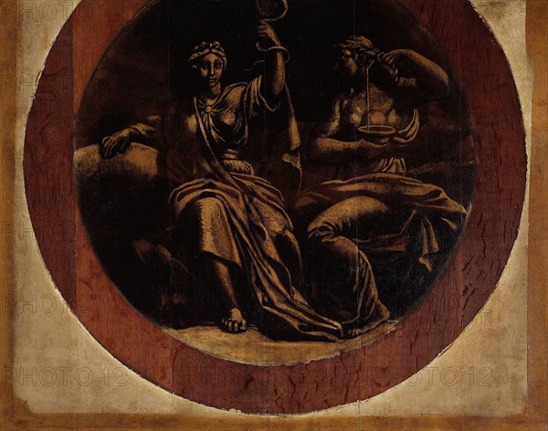 Prudence and Temperance, c1660.