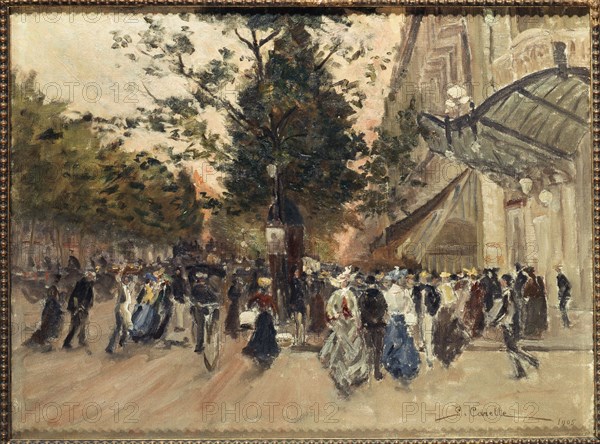 Boulevard des Capucines, 1905.