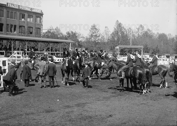 Horse Shows - Unidentified Entrant, 1912.