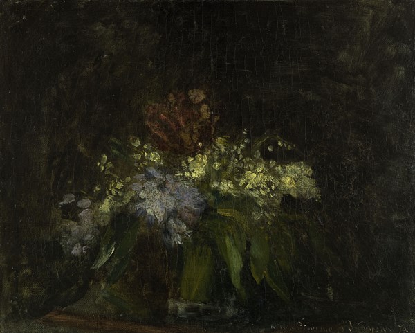 Bouquet de fleurs au muguet, 1874.