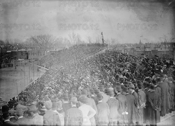 Baseball, Professional - View During Game, 1911.