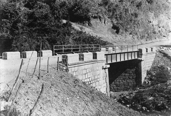 Puerto Rico Roads, Bridges, And Road Construction, 1912. Creator: Harris & Ewing.