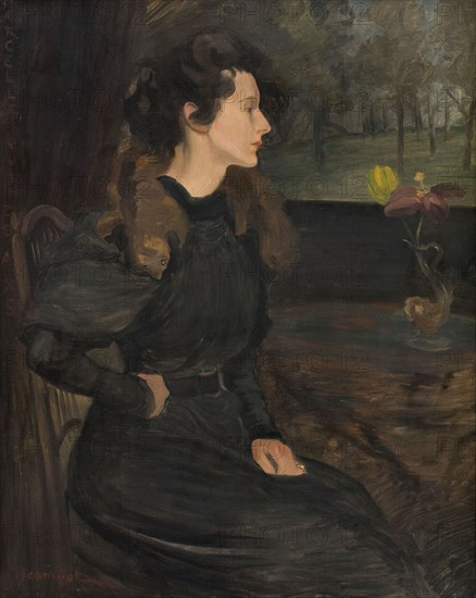 Portrait of Marcelle Jeanniot aged fifteen, 1896.