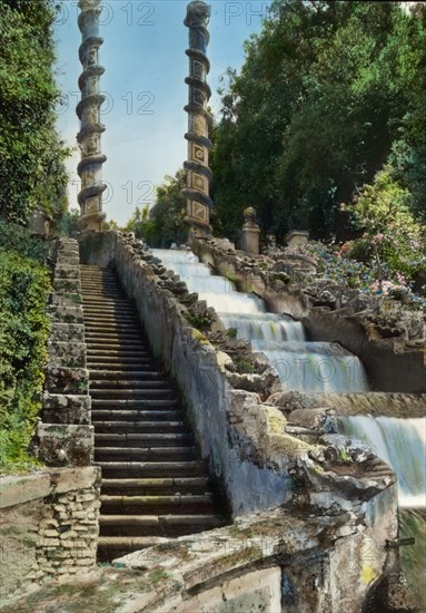 Villa Aldobrandini, Frascati, Lazio, Italy, 1925. Creator: Frances Benjamin Johnston.