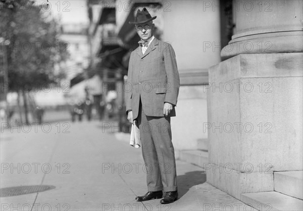 Clapp Hearings, Ormsby McHarg, Assistant Secretary of Commerce And Labor, 1912. Creator: Harris & Ewing.