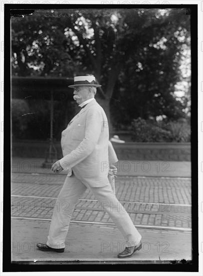 Senator Francis E. Warren, between 1910 and 1917. Creator: Harris & Ewing.