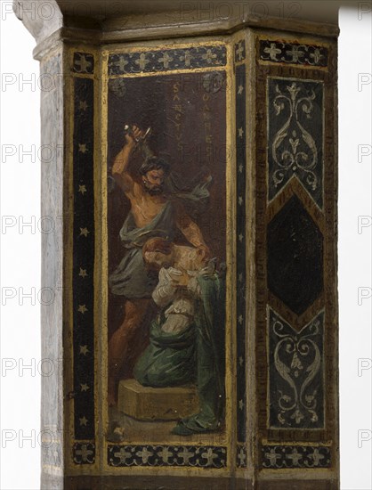 Maquette du décor de la chapelle des Morts (dite chapelle des Ames) église Notre-Dame..., c.1836. Creator: Merry Joseph Blondel.