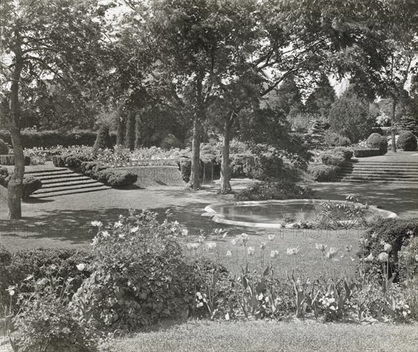 Killenworth, George Dupont Pratt house, Glen Cove, New York, c1918. Creator: Frances Benjamin Johnston.